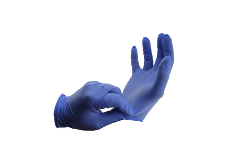 Jednorazowe rękawice Titanfine TF-101N - nitrylowe rozmiar M Jednorazowe rękawice Titanfine TF-101N - nitrylowe rozmiar M