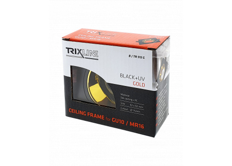 Ramka sufitowa do MR16, GU10 TRIXLINE B/TR 512 G, kwadratowa