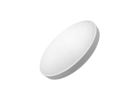 Q-250MS Lampa LED z czujnikiem ruchu ARVE 12W 1020lm 4000K ø25cm/okrągła biała QTEC