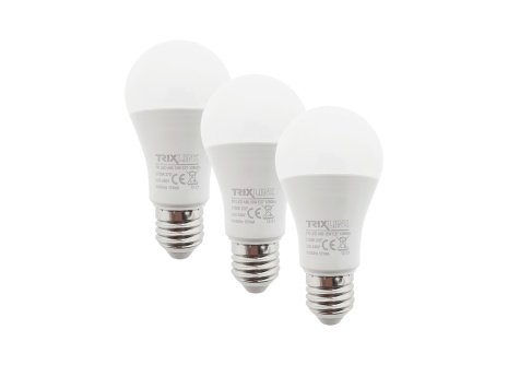 Żarówka LED Trixline 12W A60 E27 ciepła biała 3 PACK