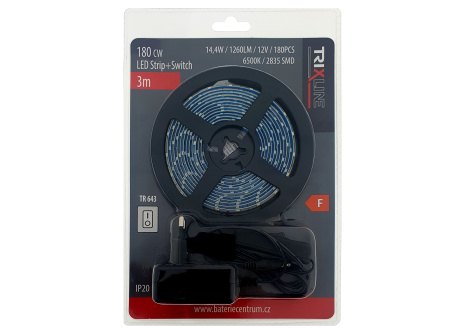 Taśma LED 180 CW TR 643 6500K/ 3m TRIXLINE