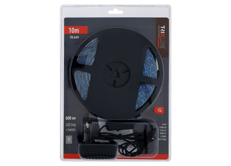 TR 649 Taśma LED 24W 4200K 10m z włącznikiem Trixline