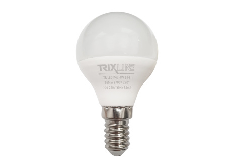 Żarówka LED Trixline 4W 360lm E14 P45 ciepła biała