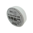 Taśma izolacyjna PVC TR-IT 201 20m, 0,13mm biała TRIXLINE