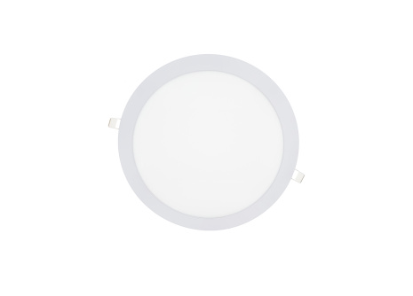 Panel LED Qtec Q-210C 24W, okrągły wpuszczany 2700K