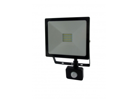 Reflektor LED Trixline z czujnikiem ruchu 30W neutralna biel.