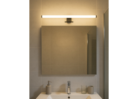 Q-314B LED 7W/600lm/4000K światło lustrzane 50cm - czarne QTEC Q-314B LED 7W/600lm/4000K światło lustrzane 50cm - czarne QTEC