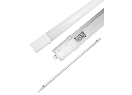 Q-240M LED Batten Light 24W 2500lm 4000K Qtec