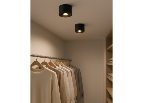 TR-813A LED Sufitowe światło punktowe - czarne Trixline